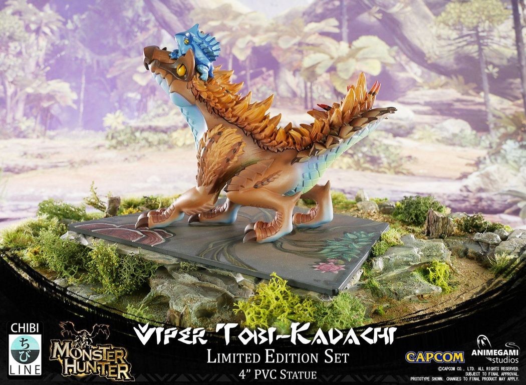 Monster Hunter World - Tobi-Kadachi - Ancient Forest - Chibi Line - Viper (Animegami Studios) photo 17