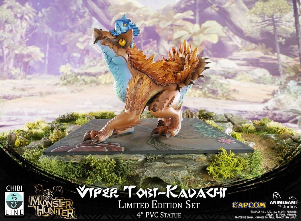 Monster Hunter World - Tobi-Kadachi - Ancient Forest - Chibi Line - Viper (Animegami Studios) photo 18