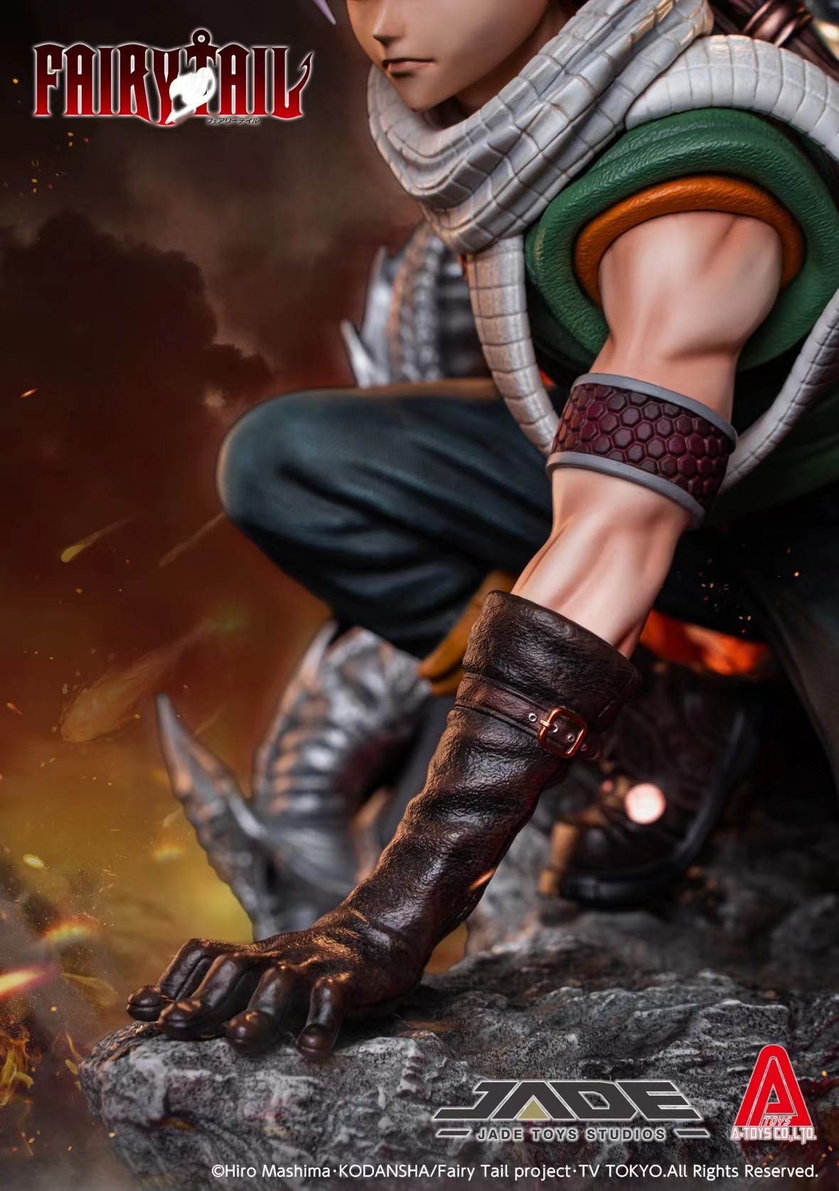 Fairy Tail - Happy - Igneel - Natsu Dragneel - 1/4 - Big Size (A-Toys, JADE Toys Studio) photo 5