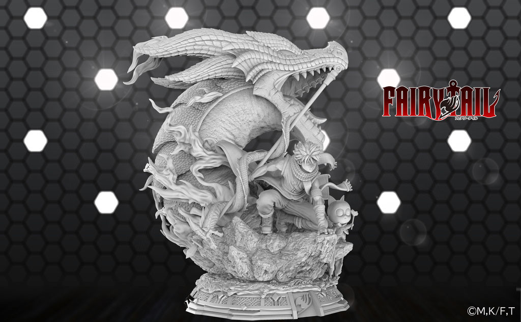Fairy Tail - Happy - Igneel - Natsu Dragneel - 1/4 - Big Size (A-Toys, JADE Toys Studio) photo 13