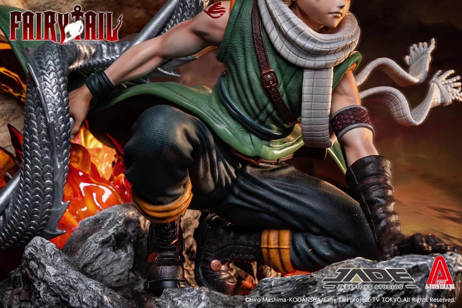 Fairy Tail - Happy - Igneel - Natsu Dragneel - 1/8 - Middle Size (A-Toys, JADE Toys Studio) photo 5