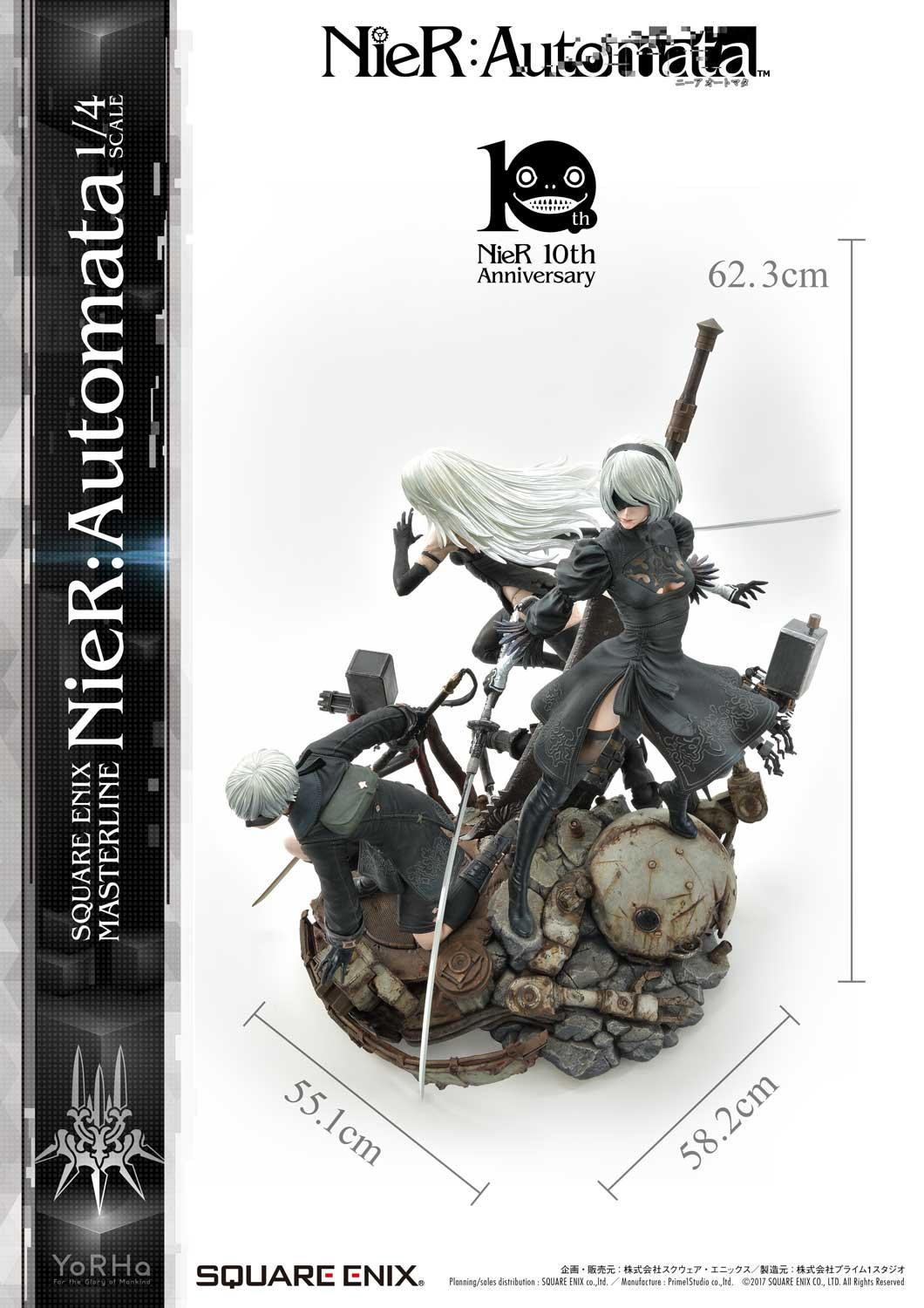 NieR: Automata - Pod 042 - Pod 153 - YoRHa No. 2 Type B - YoRHa No. 9 Type S - YoRHa Type A No.2 - Square Enix Masterline (SEM-01) - 1/4 (Prime 1 Studio, Square Enix) photo 44