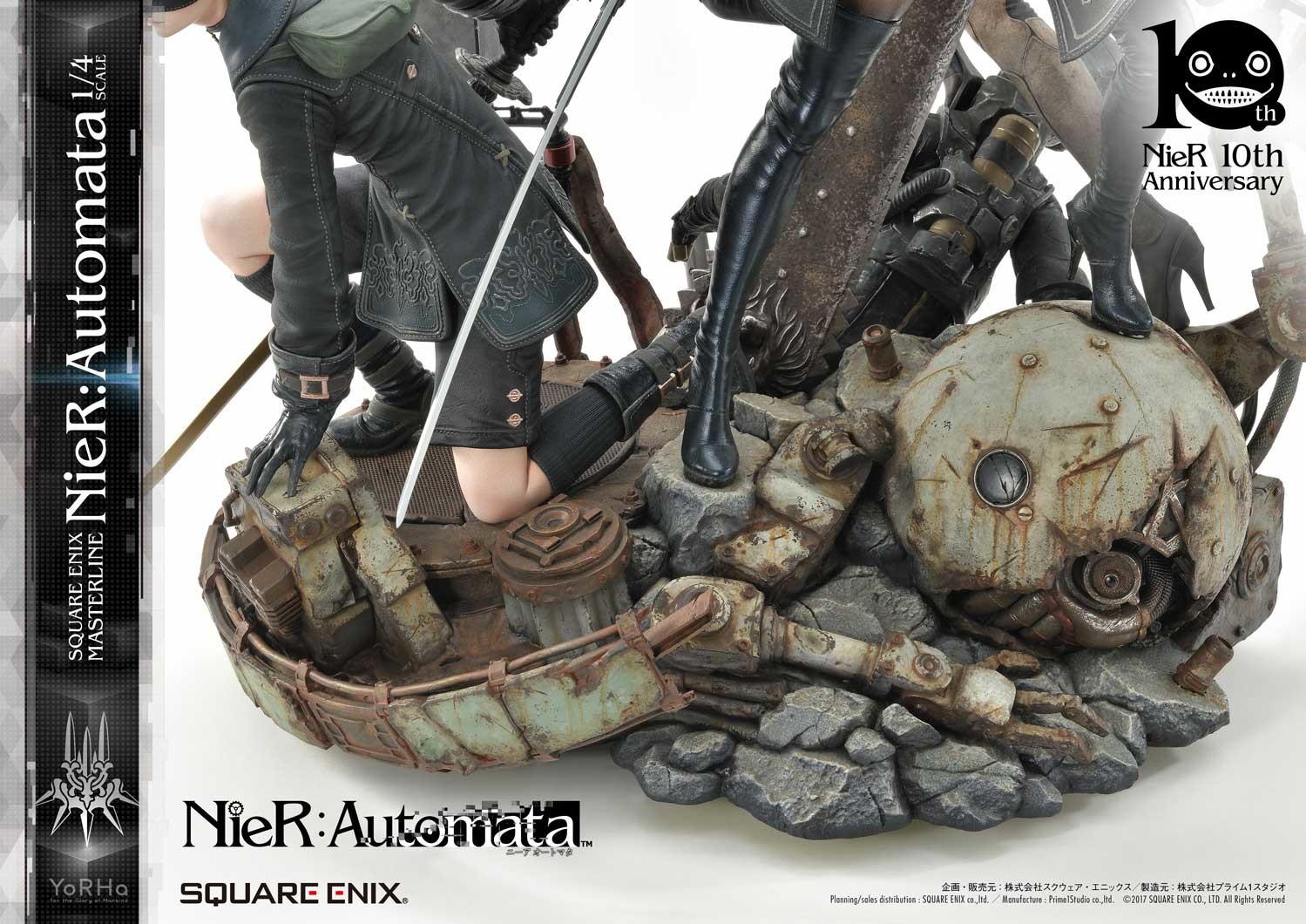 NieR: Automata - Pod 042 - Pod 153 - YoRHa No. 2 Type B - YoRHa No. 9 Type S - YoRHa Type A No.2 - Square Enix Masterline (SEM-01) - 1/4 (Prime 1 Studio, Square Enix) photo 54