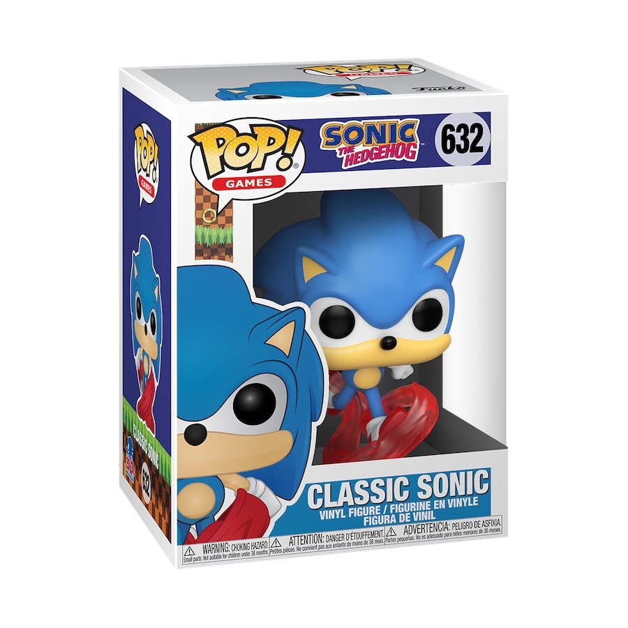 Sonic the Hedgehog - POP! Games  (632) - POP! Vinyl - Sonic 30th Anniversary - Classic (Funko Toys)