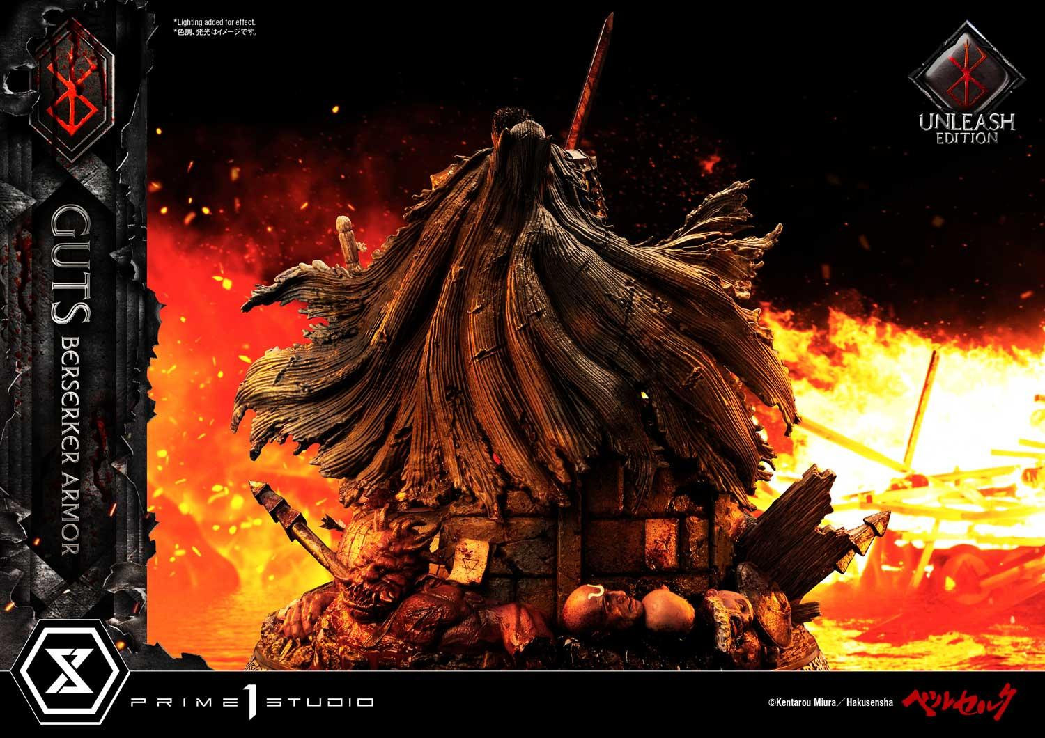 Berserk - Guts - Ultimate Premium Masterline  (UPMBR-17) - 1/4 - Berserker Armor, Unleashed Edition (Prime 1 Studio) photo 6