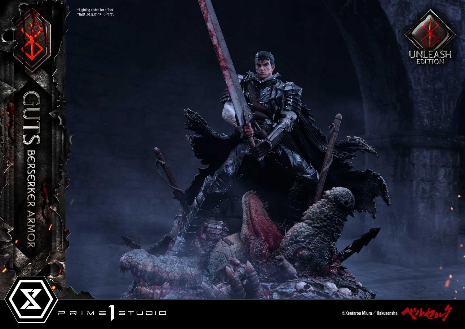 Berserk - Guts - Ultimate Premium Masterline  (UPMBR-17) - 1/4 - Berserker Armor, Unleashed Edition (Prime 1 Studio) photo 8