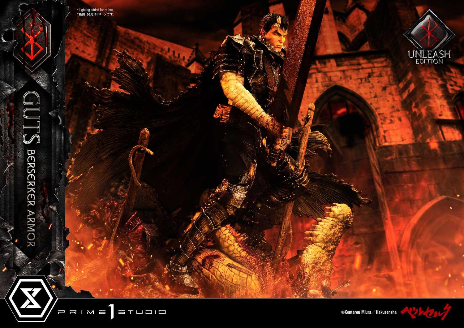 Berserk - Guts - Ultimate Premium Masterline  (UPMBR-17) - 1/4 - Berserker Armor, Unleashed Edition (Prime 1 Studio) photo 28