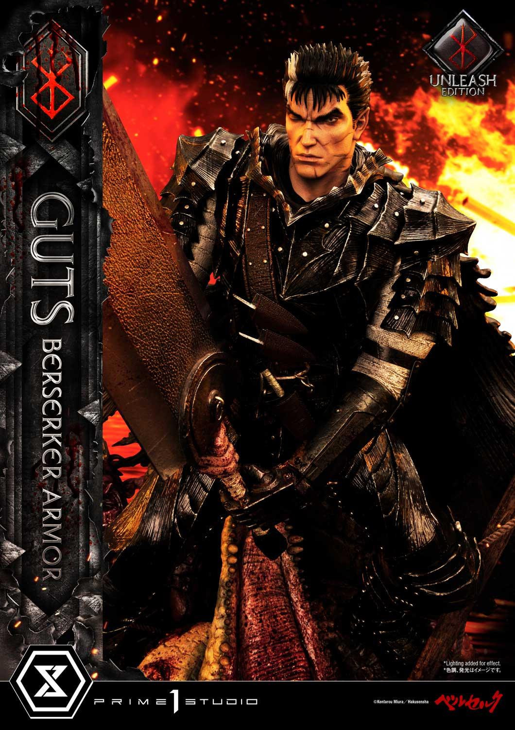 Berserk - Guts - Ultimate Premium Masterline  (UPMBR-17) - 1/4 - Berserker Armor, Unleashed Edition (Prime 1 Studio) photo 29