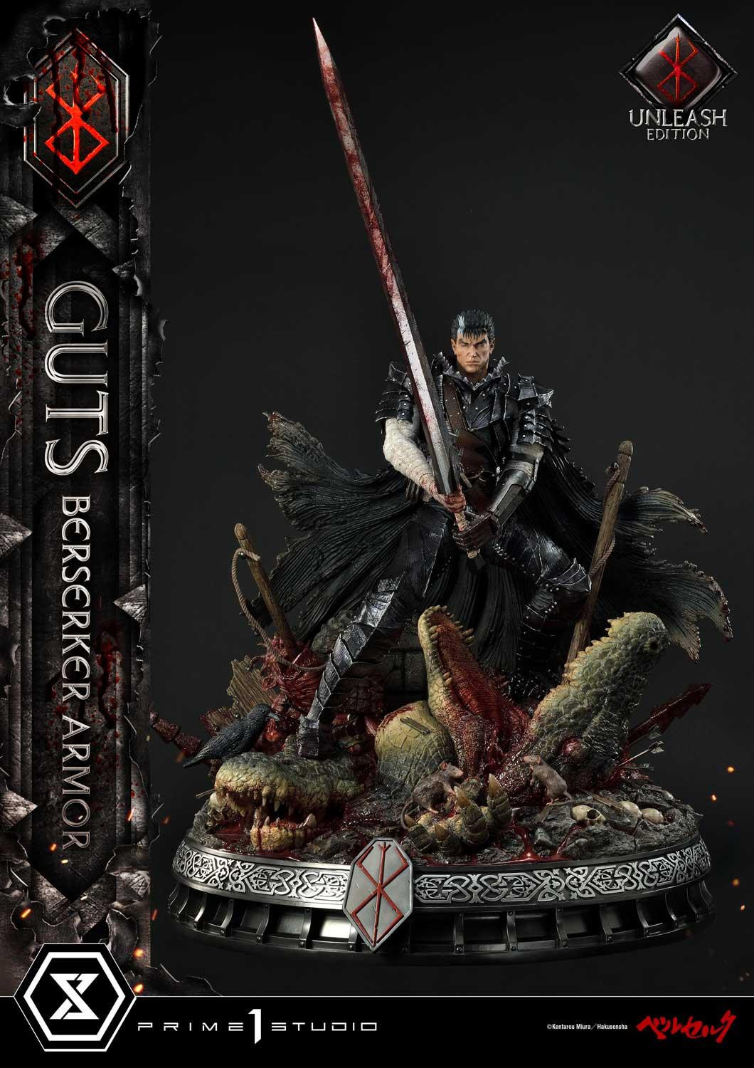 Berserk - Guts - Ultimate Premium Masterline  (UPMBR-17) - 1/4 - Berserker Armor, Unleashed Edition (Prime 1 Studio) photo 33