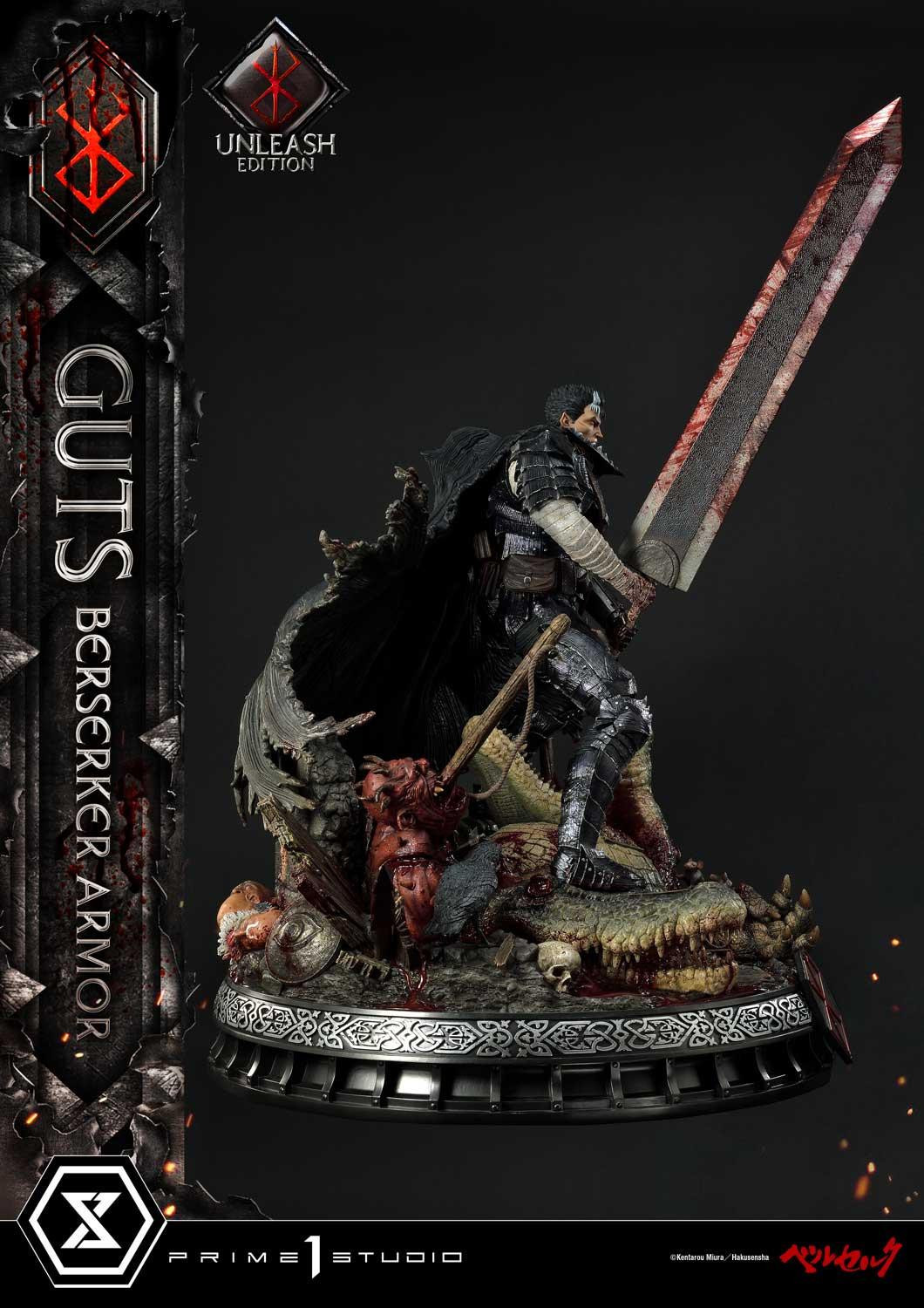 Berserk - Guts - Ultimate Premium Masterline  (UPMBR-17) - 1/4 - Berserker Armor, Unleashed Edition (Prime 1 Studio) photo 36
