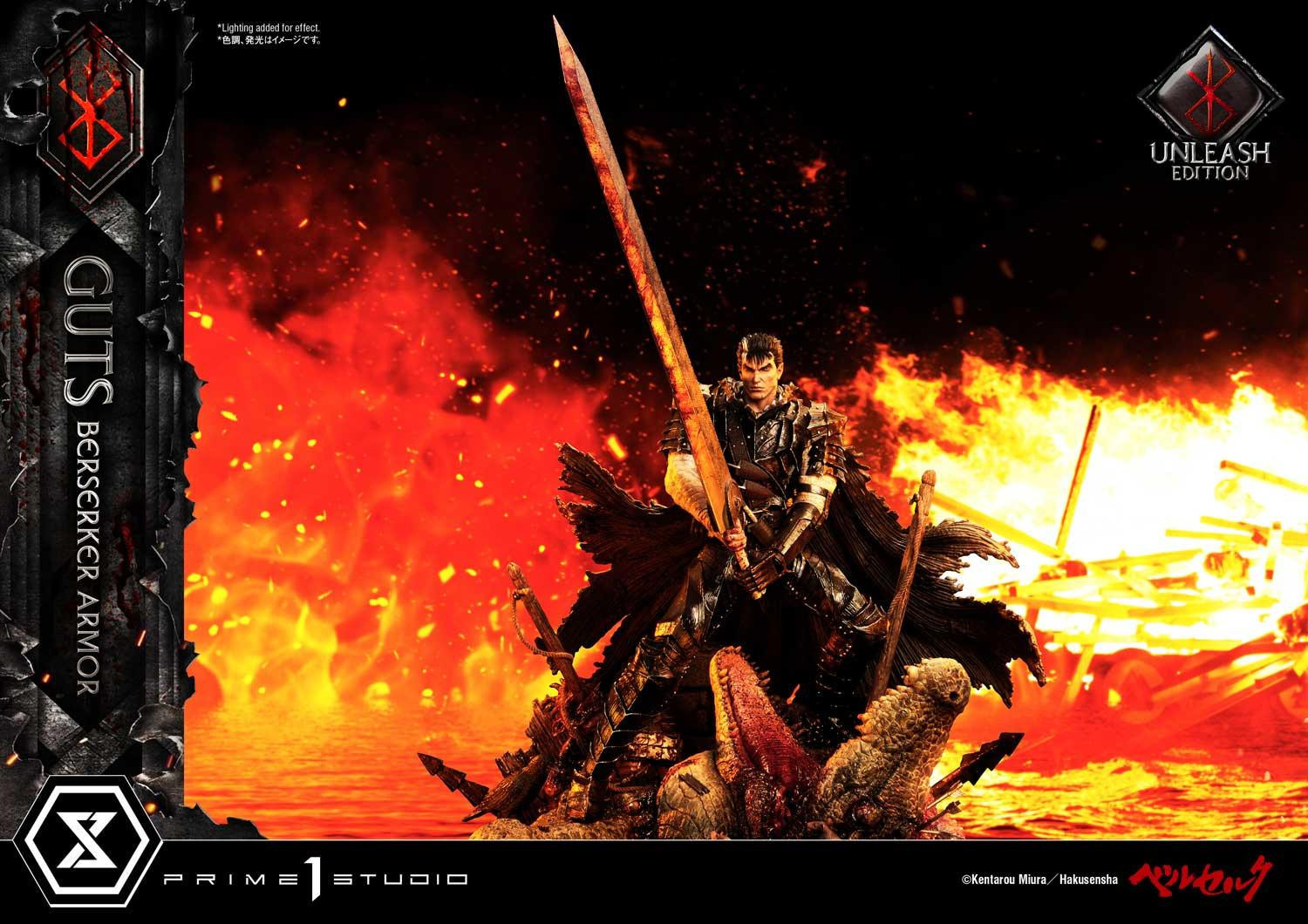 Berserk - Guts - Ultimate Premium Masterline  (UPMBR-17) - 1/4 - Berserker Armor, Unleashed Edition (Prime 1 Studio) photo 41