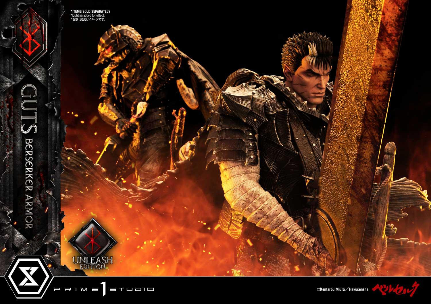 Berserk - Guts - Ultimate Premium Masterline  (UPMBR-17) - 1/4 - Berserker Armor, Unleashed Edition (Prime 1 Studio) photo 46