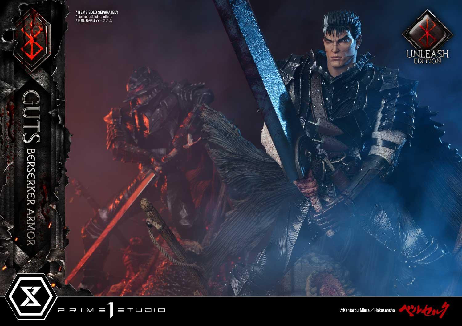 Berserk - Guts - Ultimate Premium Masterline  (UPMBR-17) - 1/4 - Berserker Armor, Unleashed Edition (Prime 1 Studio) photo 49
