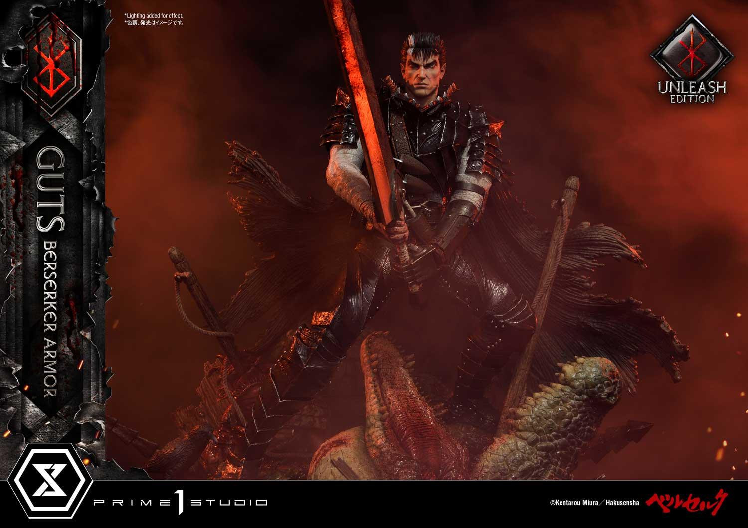 Berserk - Guts - Ultimate Premium Masterline  (UPMBR-17) - 1/4 - Berserker Armor, Unleashed Edition (Prime 1 Studio) photo 51