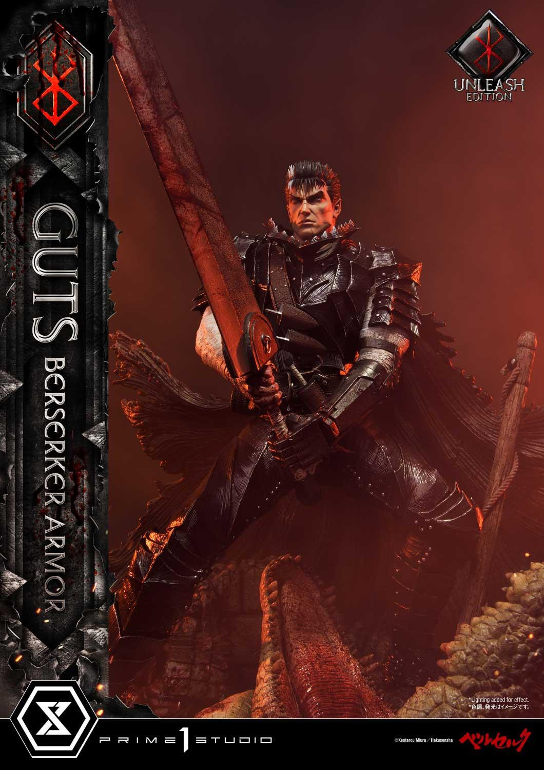 Berserk - Guts - Ultimate Premium Masterline  (UPMBR-17) - 1/4 - Berserker Armor, Unleashed Edition (Prime 1 Studio) photo 53