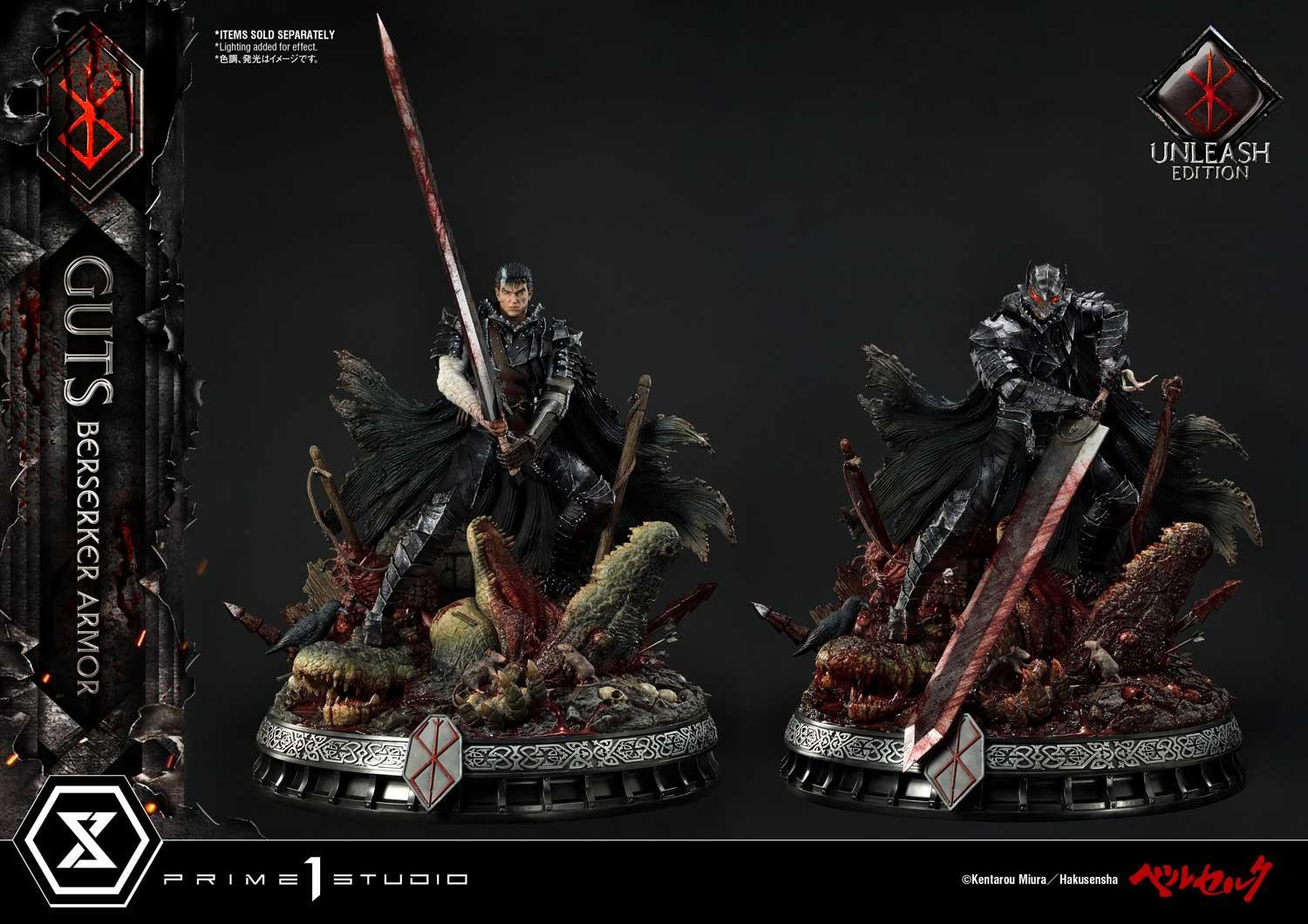 Berserk - Guts - Ultimate Premium Masterline (UPMBR-18) - 1/4 - Berserker Armor, Rage Edition (Prime 1 Studio)