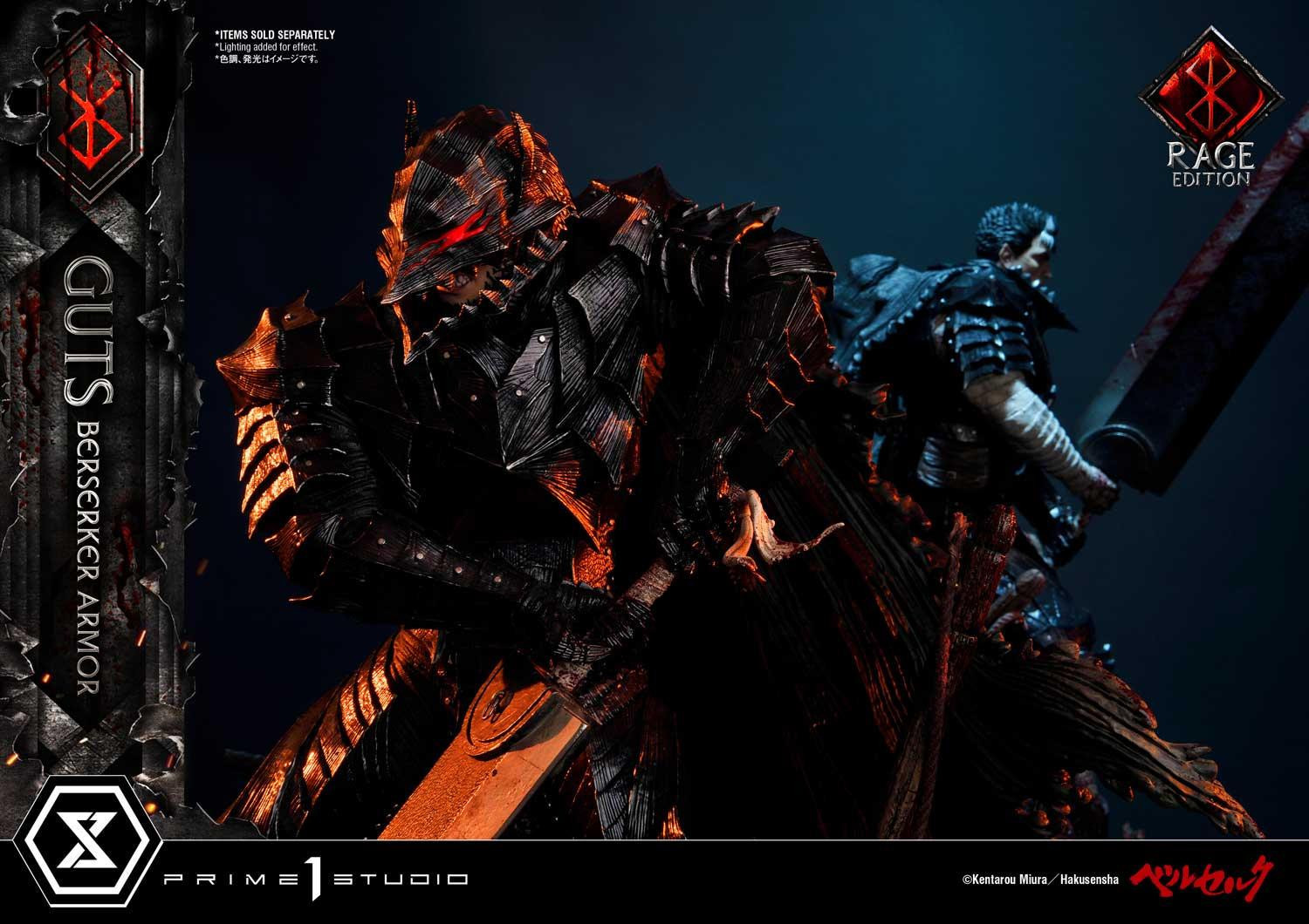 Berserk - Guts - Ultimate Premium Masterline  (UPMBR-18) - 1/4 - Berserker Armor, Rage Edition (Prime 1 Studio) photo 4