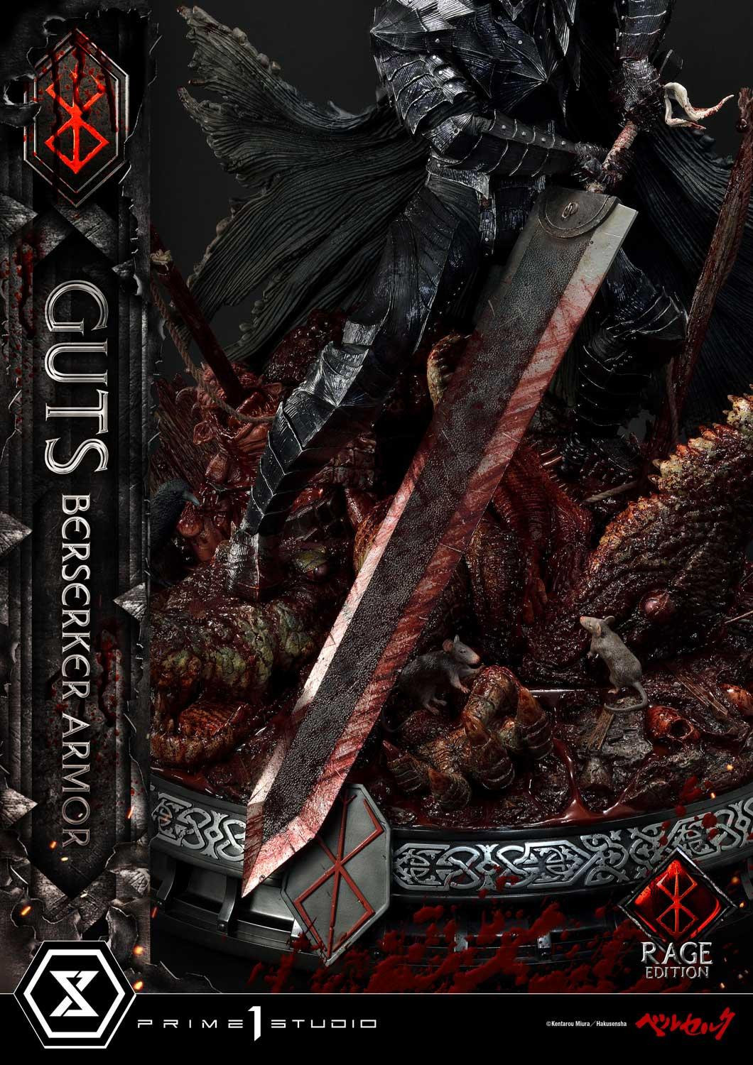 Berserk - Guts - Ultimate Premium Masterline  (UPMBR-18) - 1/4 - Berserker Armor, Rage Edition (Prime 1 Studio) photo 10