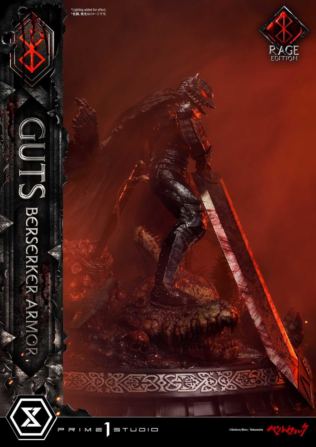 Berserk - Guts - Ultimate Premium Masterline  (UPMBR-18) - 1/4 - Berserker Armor, Rage Edition (Prime 1 Studio) photo 13