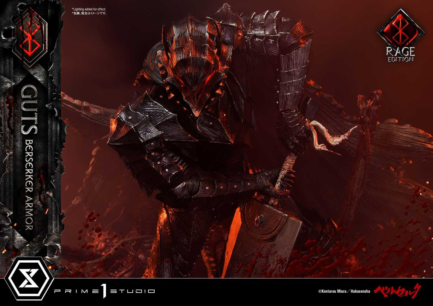 Berserk - Guts - Ultimate Premium Masterline  (UPMBR-18) - 1/4 - Berserker Armor, Rage Edition (Prime 1 Studio) photo 14