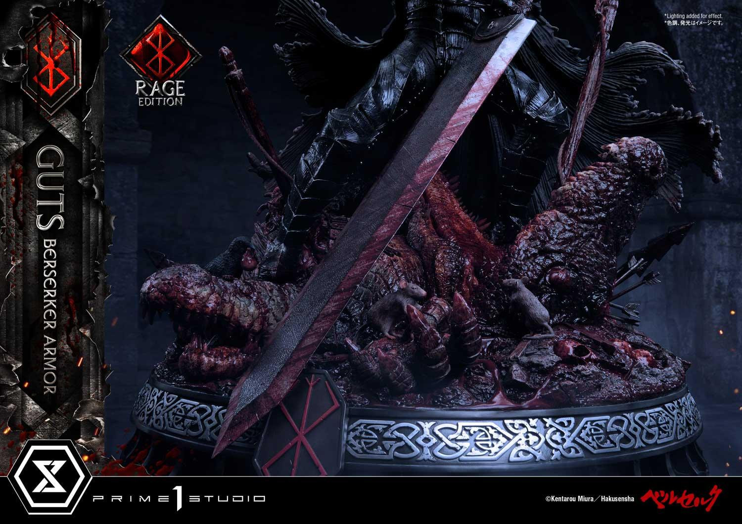 Berserk - Guts - Ultimate Premium Masterline  (UPMBR-18) - 1/4 - Berserker Armor, Rage Edition (Prime 1 Studio) photo 15