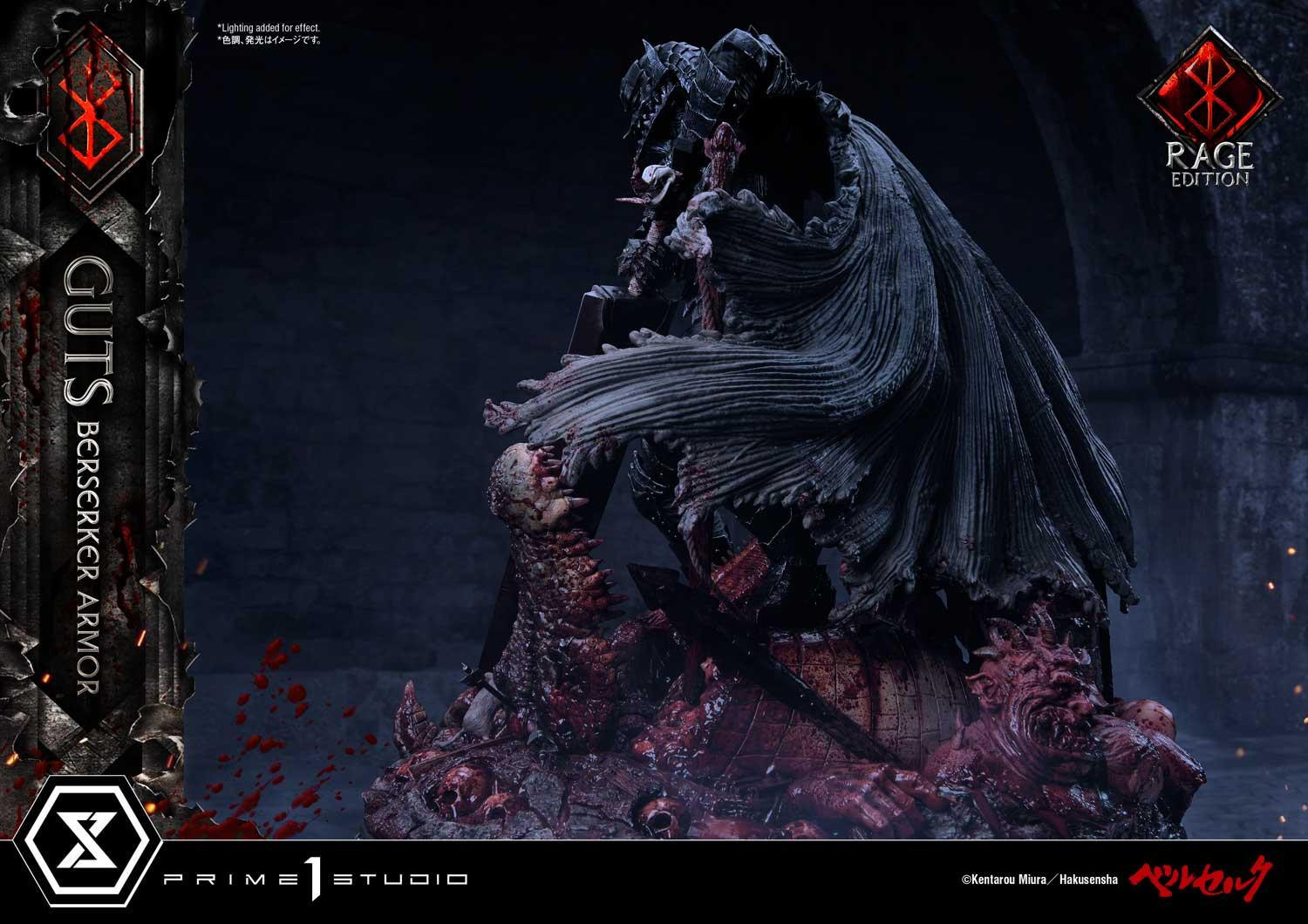 Berserk - Guts - Ultimate Premium Masterline  (UPMBR-18) - 1/4 - Berserker Armor, Rage Edition (Prime 1 Studio) photo 16