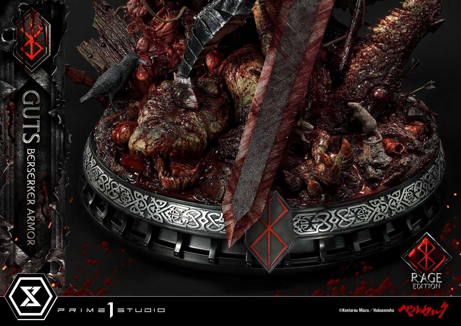 Berserk - Guts - Ultimate Premium Masterline  (UPMBR-18) - 1/4 - Berserker Armor, Rage Edition (Prime 1 Studio) photo 18