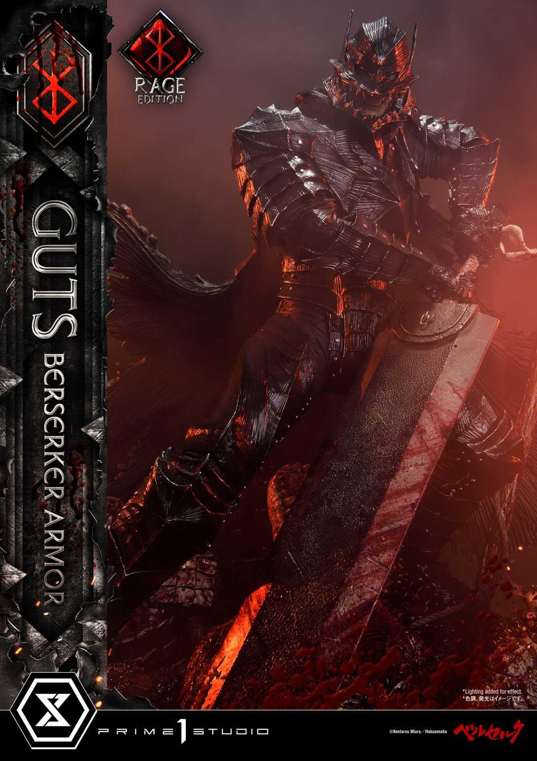 Berserk - Guts - Ultimate Premium Masterline  (UPMBR-18) - 1/4 - Berserker Armor, Rage Edition (Prime 1 Studio) photo 29