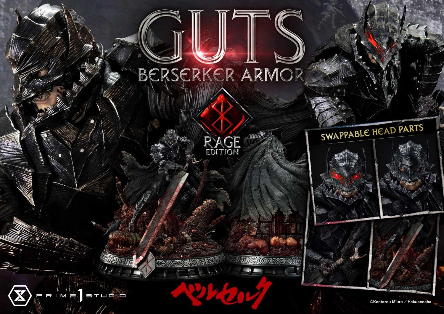 Berserk - Guts - Ultimate Premium Masterline  (UPMBR-18) - 1/4 - Berserker Armor, Rage Edition (Prime 1 Studio) photo 30