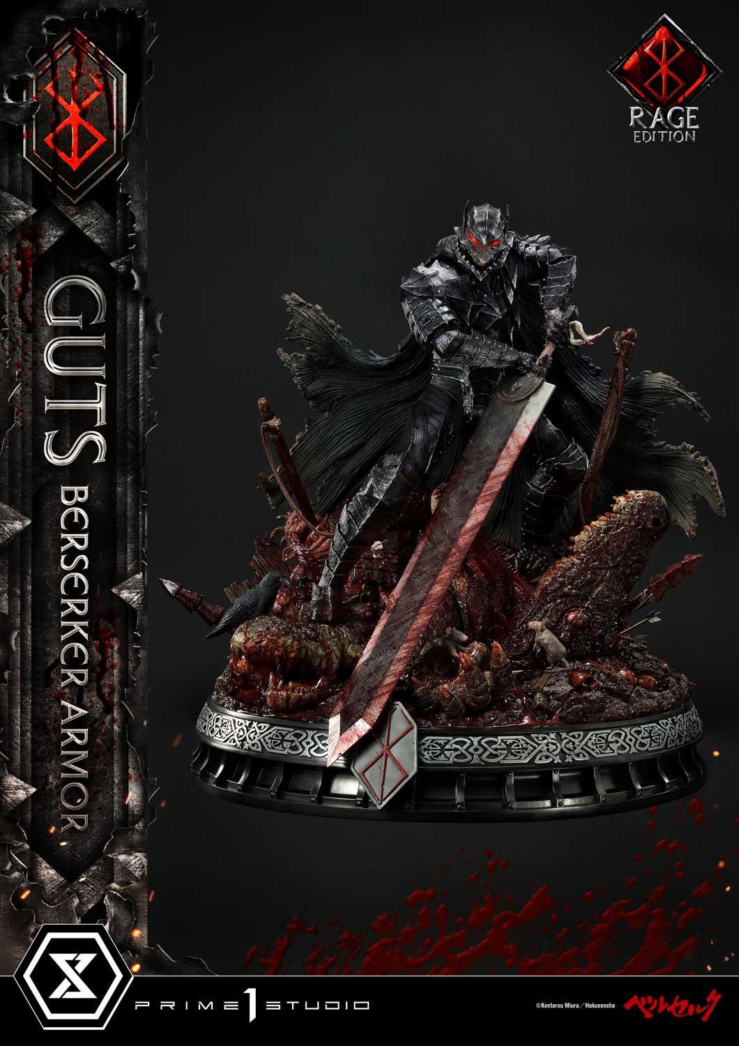 Berserk - Guts - Ultimate Premium Masterline  (UPMBR-18) - 1/4 - Berserker Armor, Rage Edition (Prime 1 Studio) photo 32