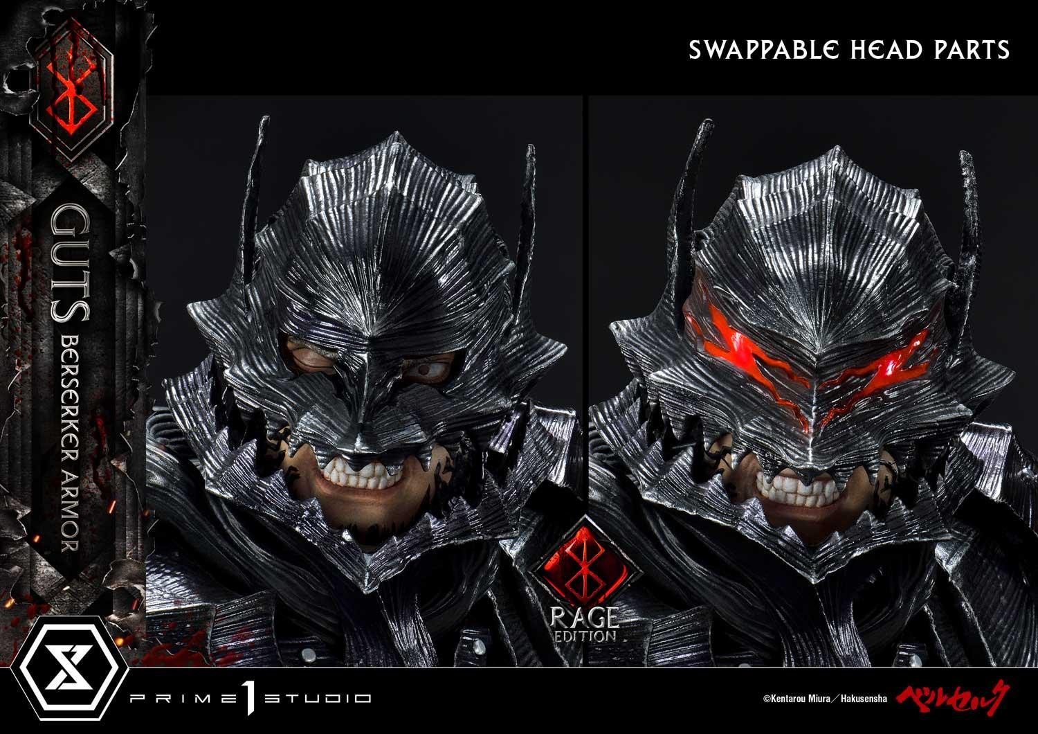 Berserk - Guts - Ultimate Premium Masterline  (UPMBR-18) - 1/4 - Berserker Armor, Rage Edition (Prime 1 Studio) photo 37