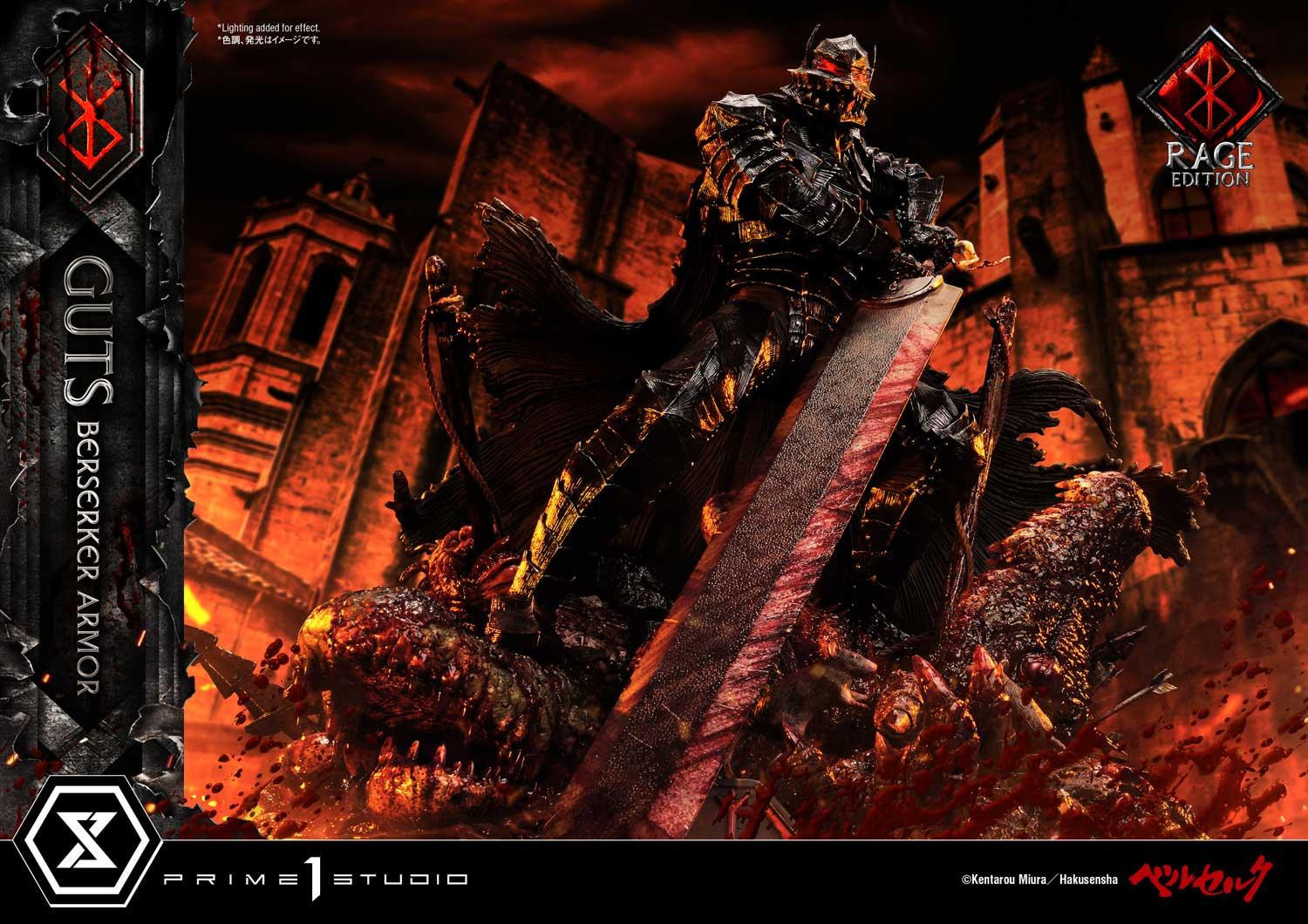 Berserk - Guts - Ultimate Premium Masterline  (UPMBR-18) - 1/4 - Berserker Armor, Rage Edition (Prime 1 Studio) photo 42