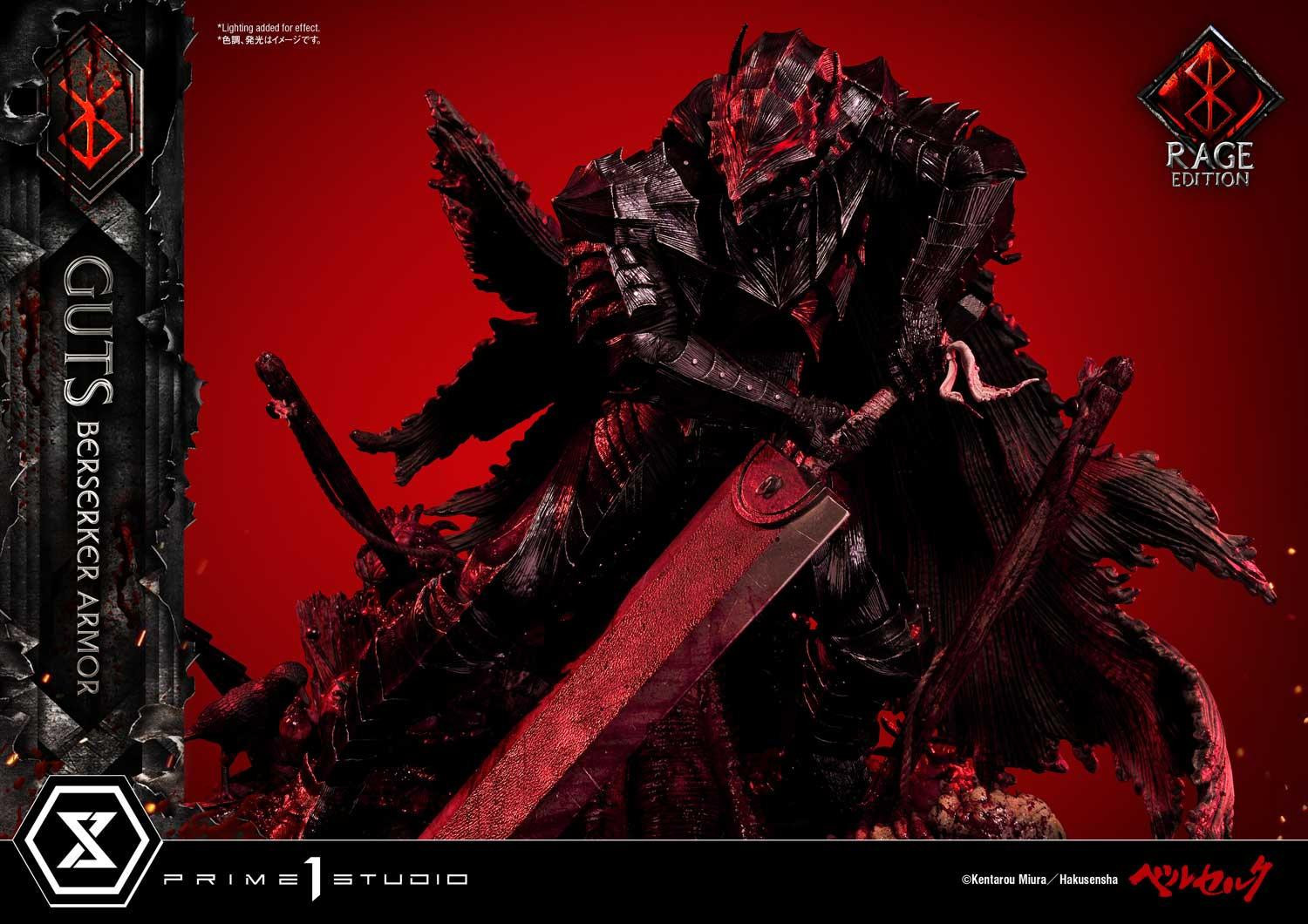 Berserk - Guts - Ultimate Premium Masterline  (UPMBR-18) - 1/4 - Berserker Armor, Rage Edition (Prime 1 Studio) photo 43
