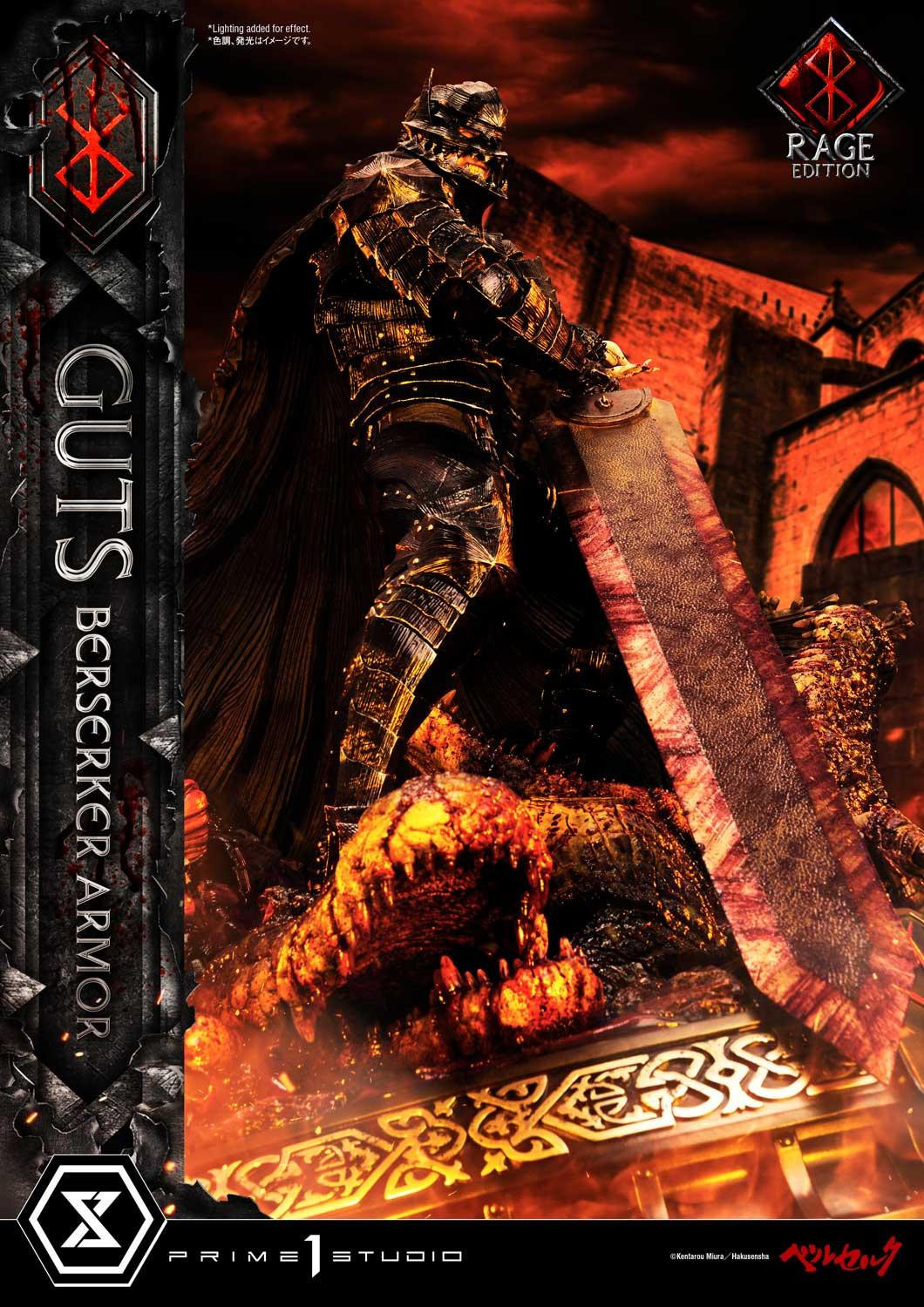 Berserk - Guts - Ultimate Premium Masterline  (UPMBR-18) - 1/4 - Berserker Armor, Rage Edition (Prime 1 Studio) photo 45
