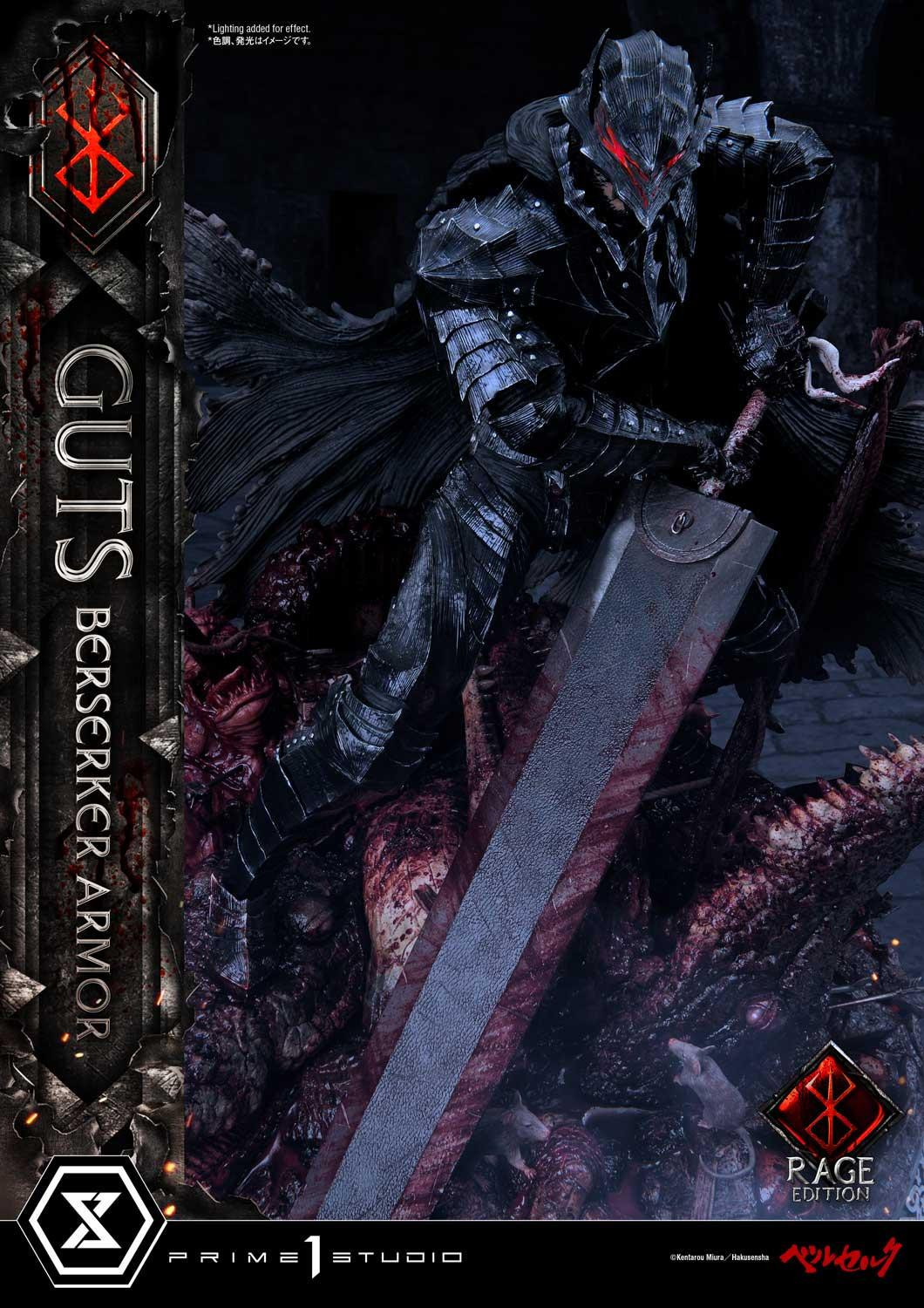 Berserk - Guts - Ultimate Premium Masterline  (UPMBR-18) - 1/4 - Berserker Armor, Rage Edition (Prime 1 Studio) photo 46