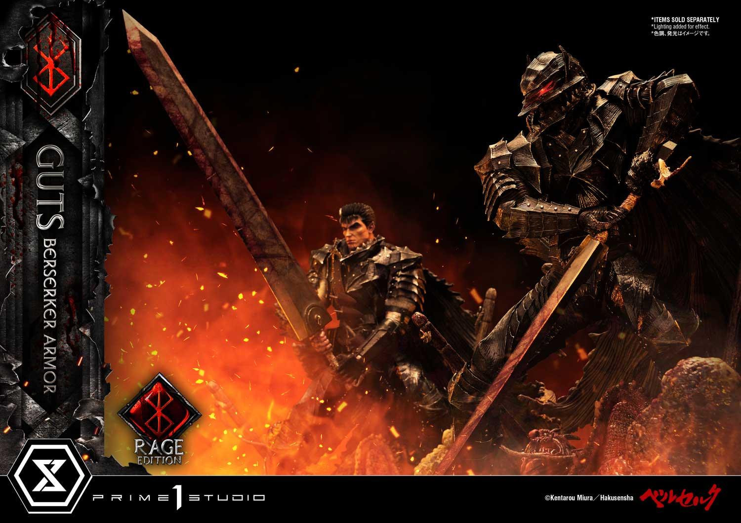 Berserk - Guts - Ultimate Premium Masterline  (UPMBR-18) - 1/4 - Berserker Armor, Rage Edition (Prime 1 Studio) photo 47