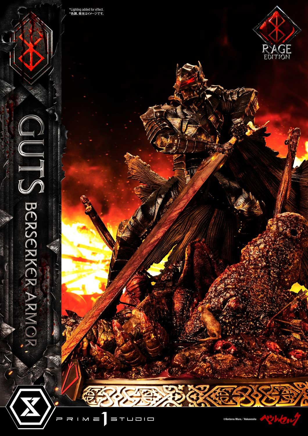 Berserk - Guts - Ultimate Premium Masterline  (UPMBR-18) - 1/4 - Berserker Armor, Rage Edition (Prime 1 Studio) photo 53
