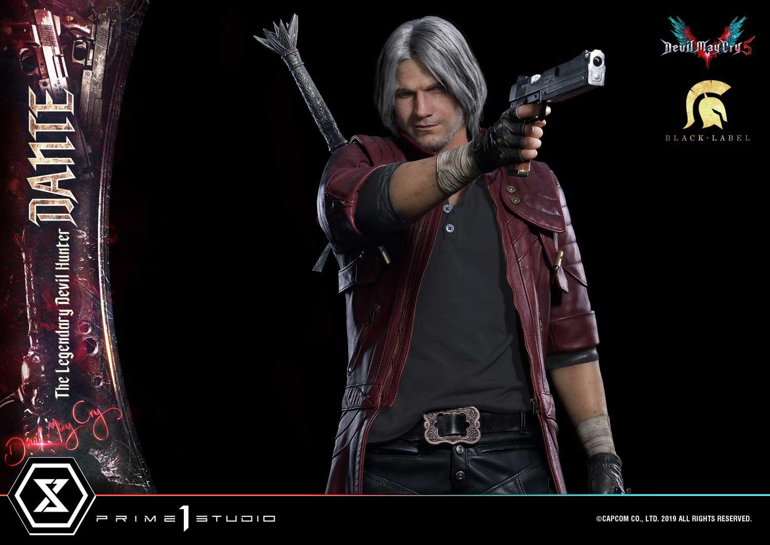 Devil May Cry 5 - Dante - High Definition Museum Masterline Black Label  (HDDMBLDMCV-01) - 1/2 (Prime 1 Studio) photo 2