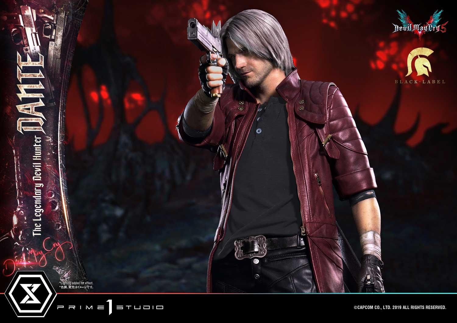 Devil May Cry 5 - Dante - High Definition Museum Masterline Black Label  (HDDMBLDMCV-01) - 1/2 (Prime 1 Studio) photo 3
