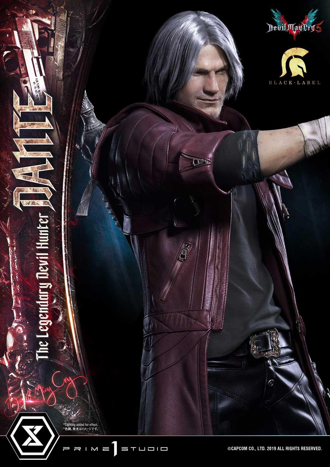 Devil May Cry 5 - Dante - High Definition Museum Masterline Black Label  (HDDMBLDMCV-01) - 1/2 (Prime 1 Studio) photo 4