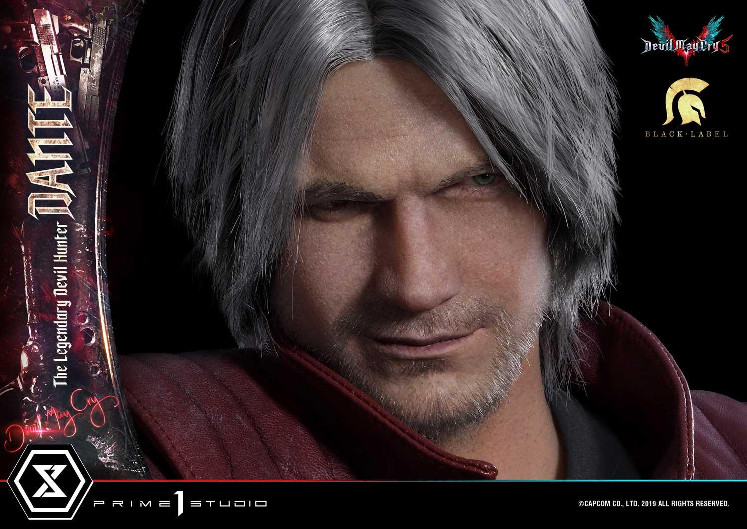 Devil May Cry 5 - Dante - High Definition Museum Masterline Black Label  (HDDMBLDMCV-01) - 1/2 (Prime 1 Studio) photo 5