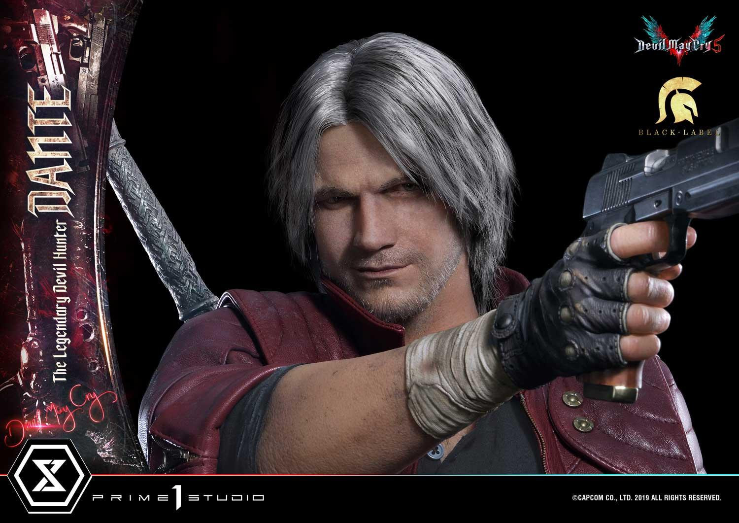 Devil May Cry 5 - Dante - High Definition Museum Masterline Black Label  (HDDMBLDMCV-01) - 1/2 (Prime 1 Studio) photo 6