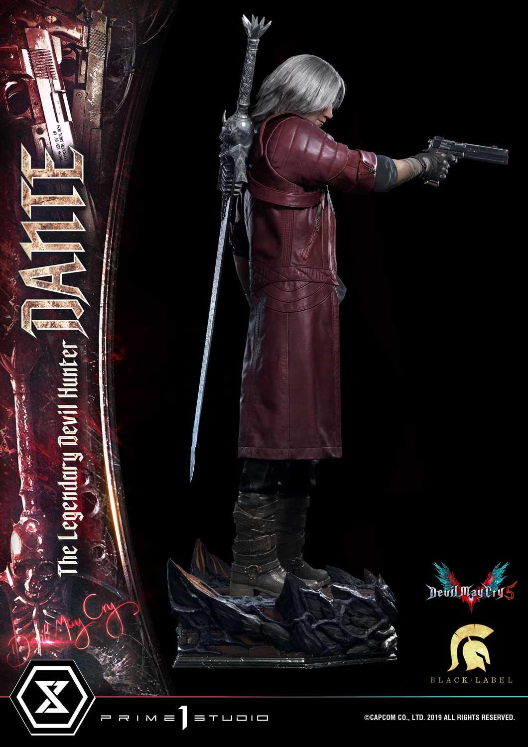 Devil May Cry 5 - Dante - High Definition Museum Masterline Black Label  (HDDMBLDMCV-01) - 1/2 (Prime 1 Studio) photo 7