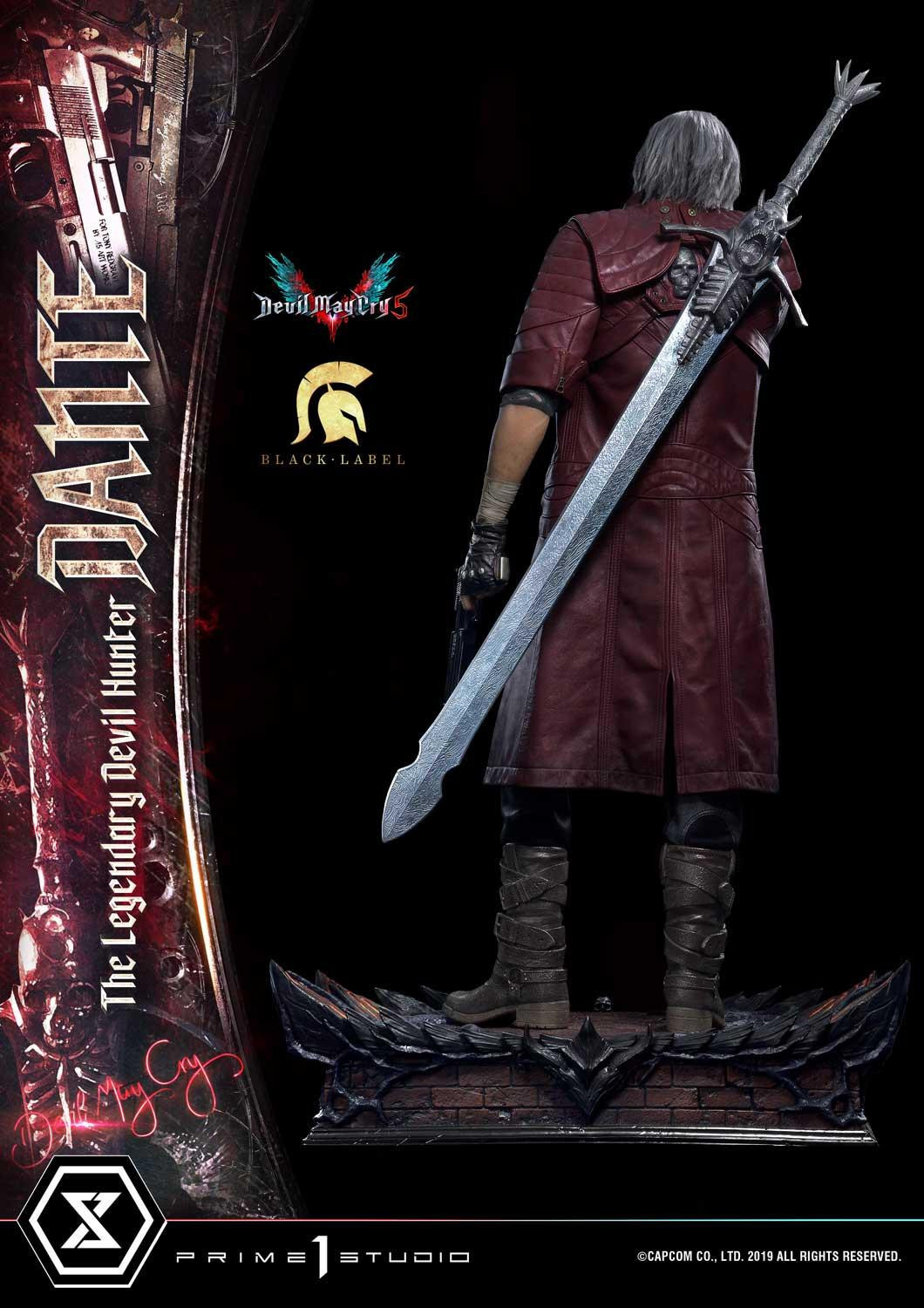 Devil May Cry 5 - Dante - High Definition Museum Masterline Black Label  (HDDMBLDMCV-01) - 1/2 (Prime 1 Studio) photo 8
