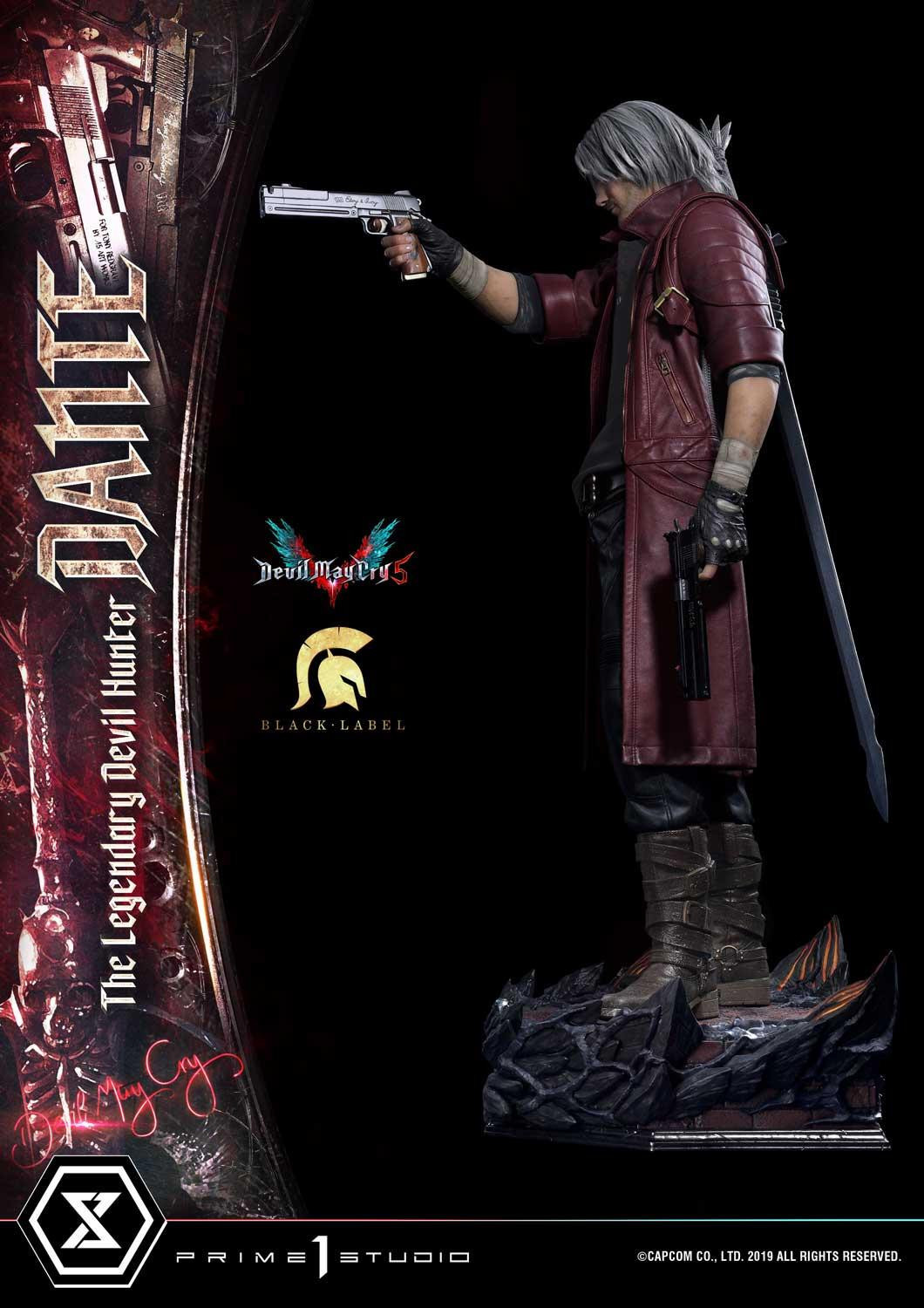 Devil May Cry 5 - Dante - High Definition Museum Masterline Black Label  (HDDMBLDMCV-01) - 1/2 (Prime 1 Studio) photo 9
