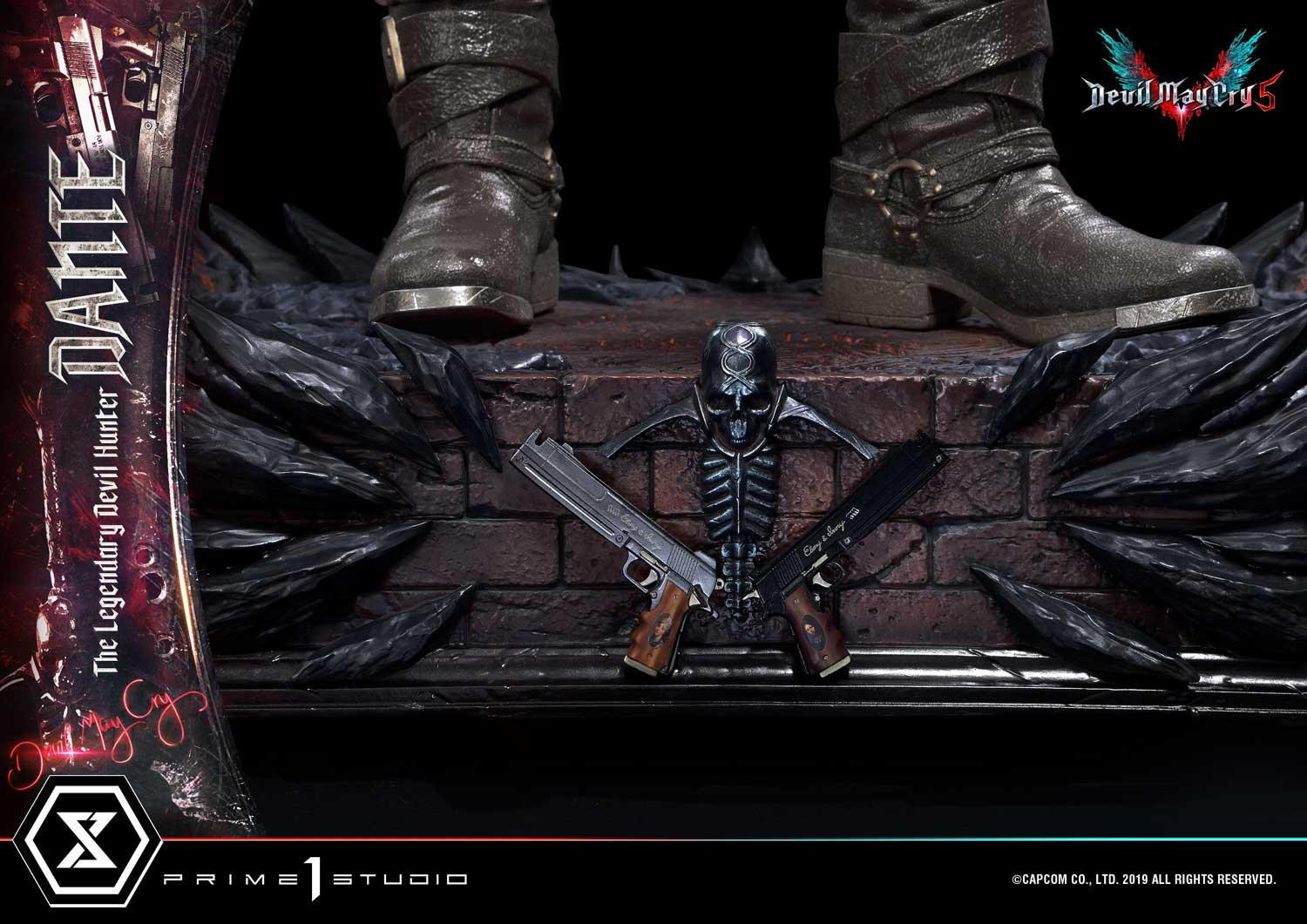 Devil May Cry 5 - Dante - High Definition Museum Masterline Black Label  (HDDMBLDMCV-01) - 1/2 (Prime 1 Studio) photo 10