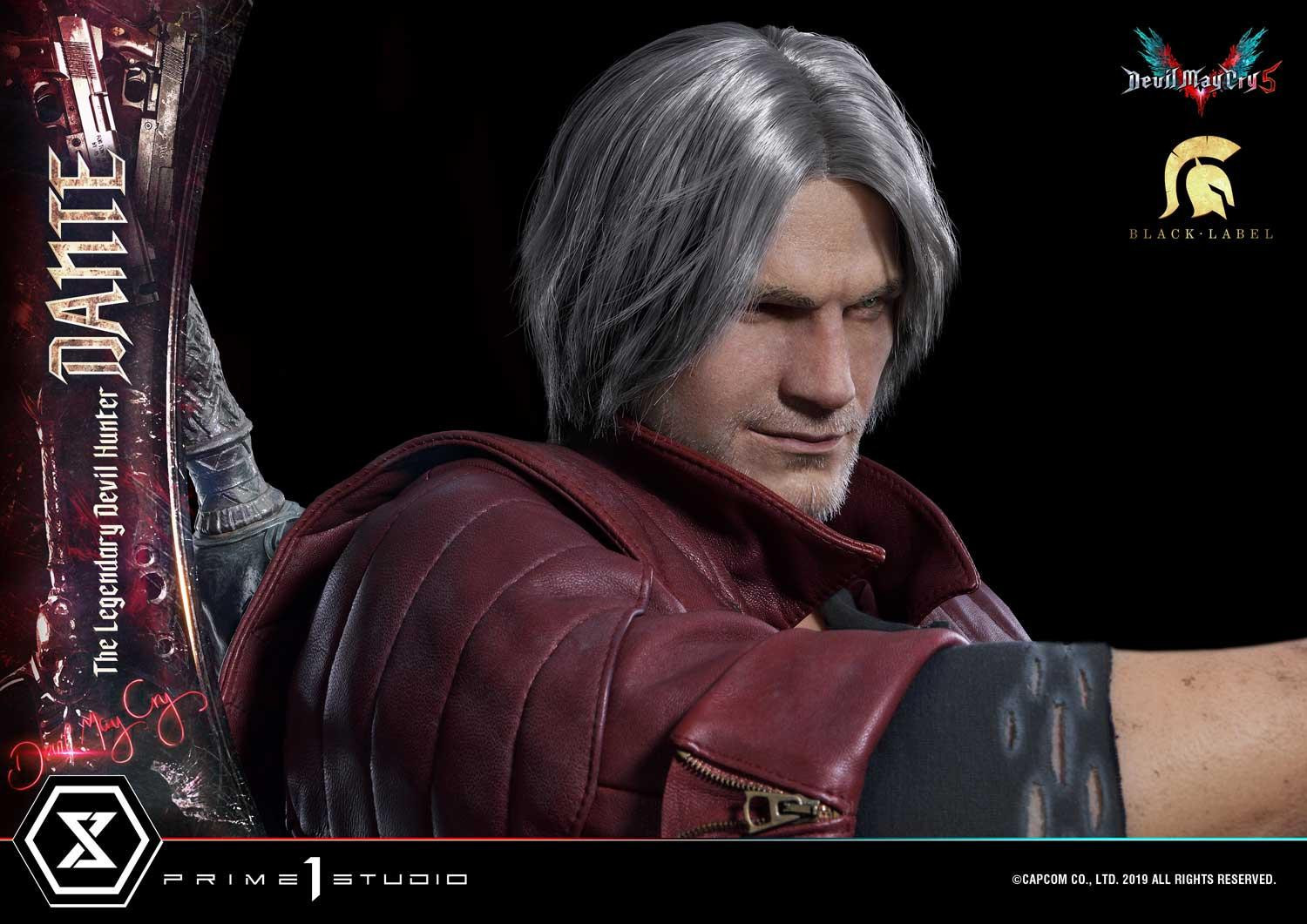 Devil May Cry 5 - Dante - High Definition Museum Masterline Black Label  (HDDMBLDMCV-01) - 1/2 (Prime 1 Studio) photo 12