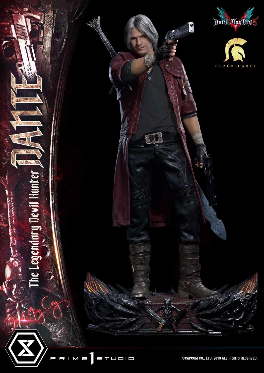 Devil May Cry 5 - Dante - High Definition Museum Masterline Black Label  (HDDMBLDMCV-01) - 1/2 (Prime 1 Studio) photo 13