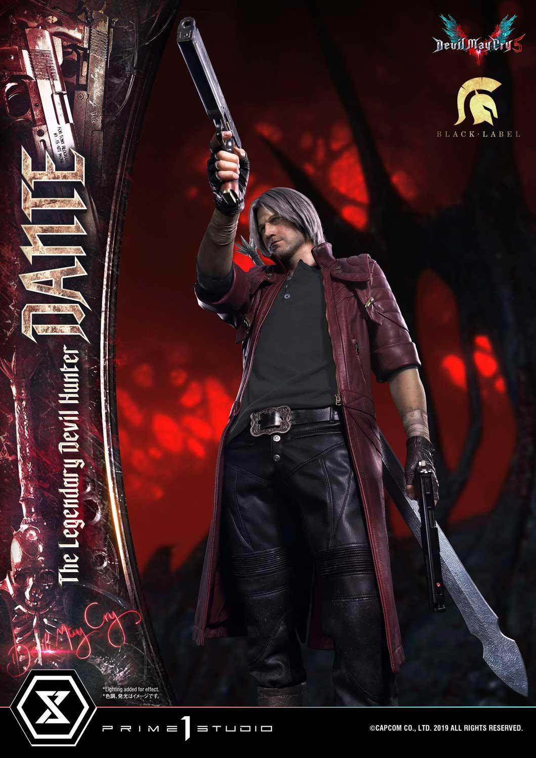 Devil May Cry 5 - Dante - High Definition Museum Masterline Black Label  (HDDMBLDMCV-01) - 1/2 (Prime 1 Studio) photo 15
