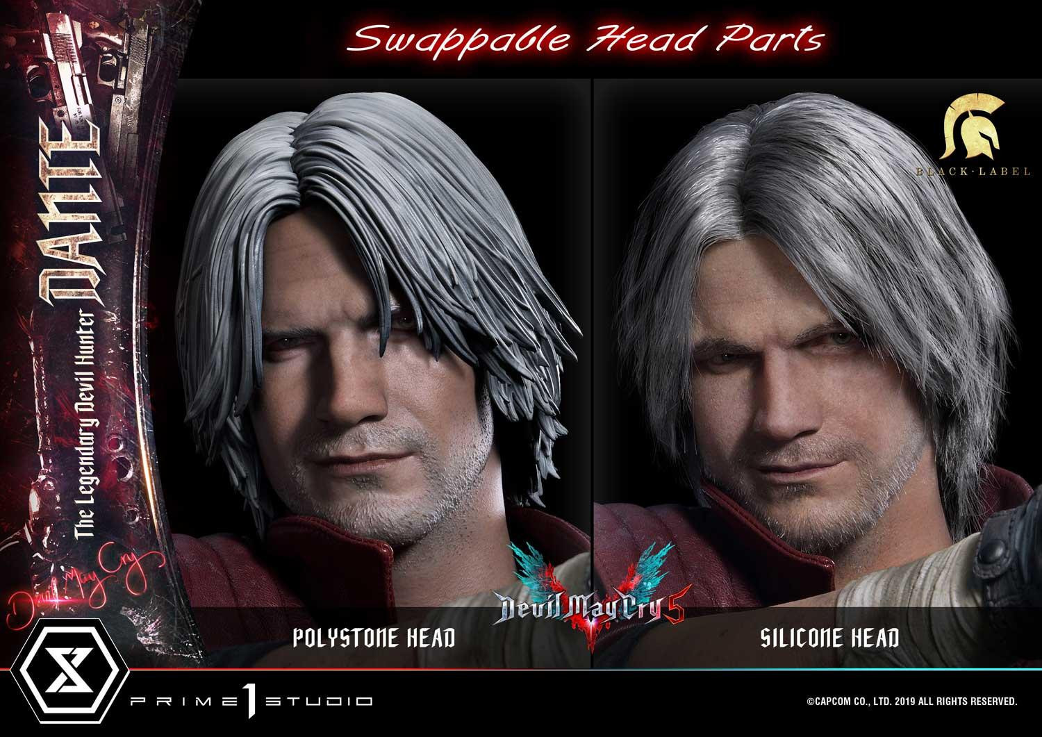Devil May Cry 5 - Dante - High Definition Museum Masterline Black Label  (HDDMBLDMCV-01) - 1/2 (Prime 1 Studio) photo 16